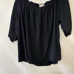 1.4.3. Story by Line Up Black Off-Shoulder Blouse